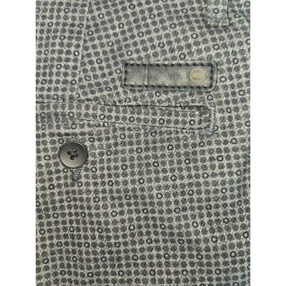 Adriano Goldschmied Marshall Slim Trousers 38x32 Gray Houndstooth Pattern - Picture 7 of 9
